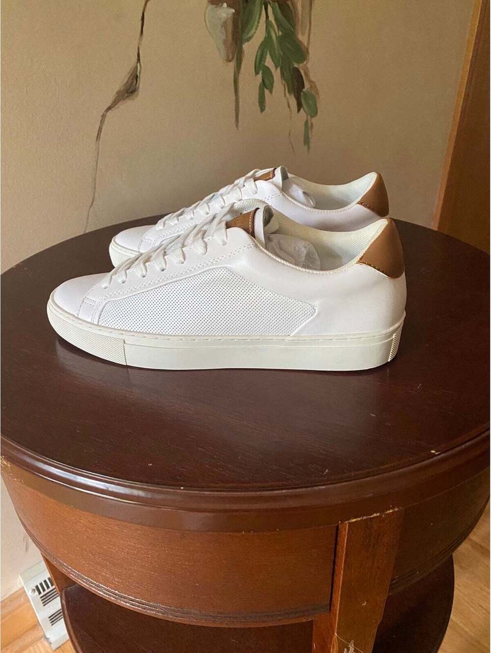 Steve Madden Finneas 7 White Leather